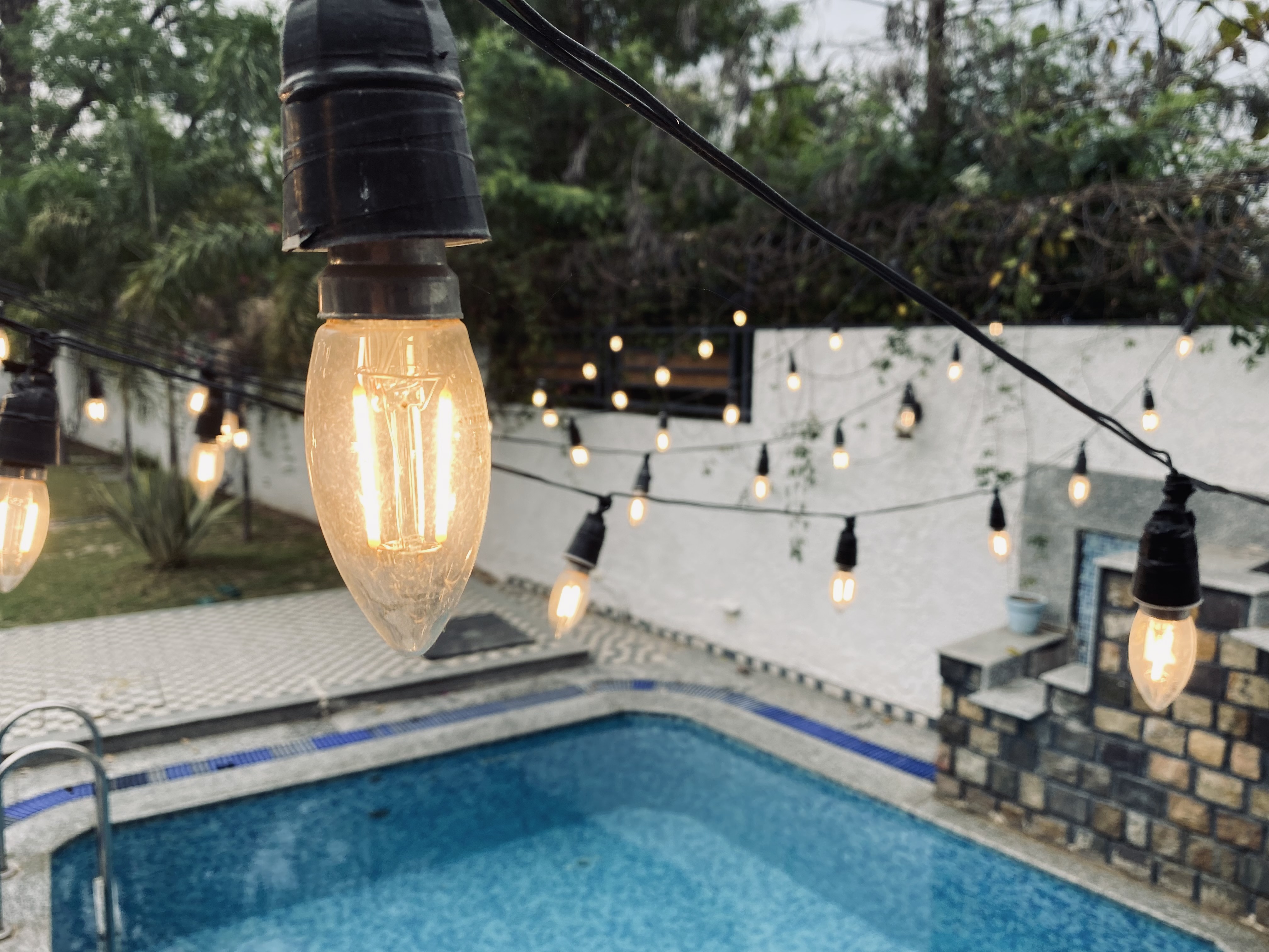 Private pool at AruBhi Cottage Dehradun